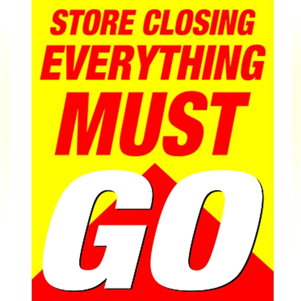 HUGE CLEARANCE SALE